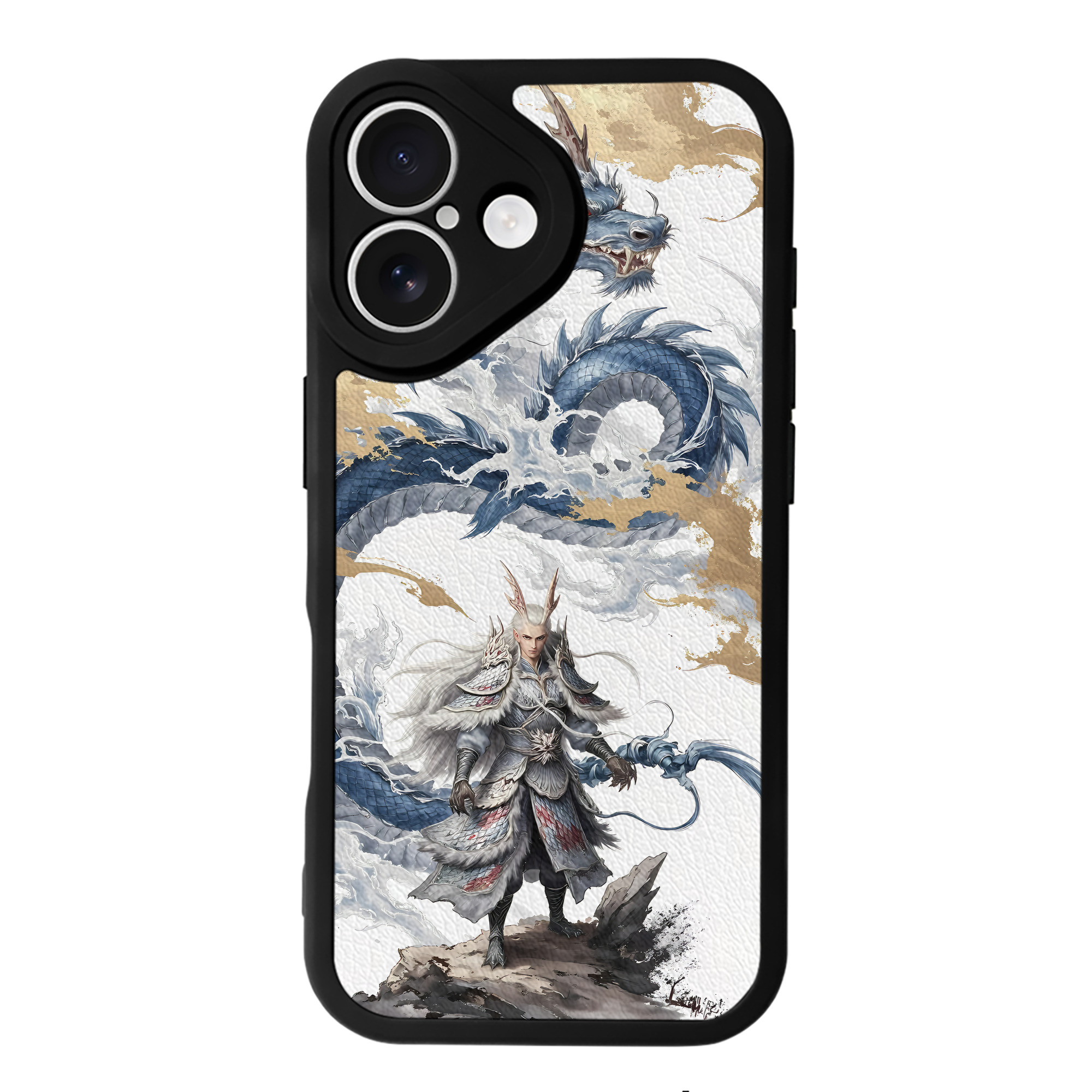 （画像用） Ne Zha 2 ナタ 魔童の大暴れ 【iPhone 16シリーズ対応】シリコンスマホケース（レザー調） 材質：シリコン
